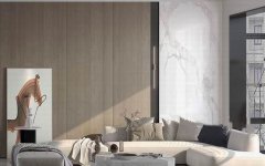 福州碧海银滩三室两厅-现代极简风格装修效果案